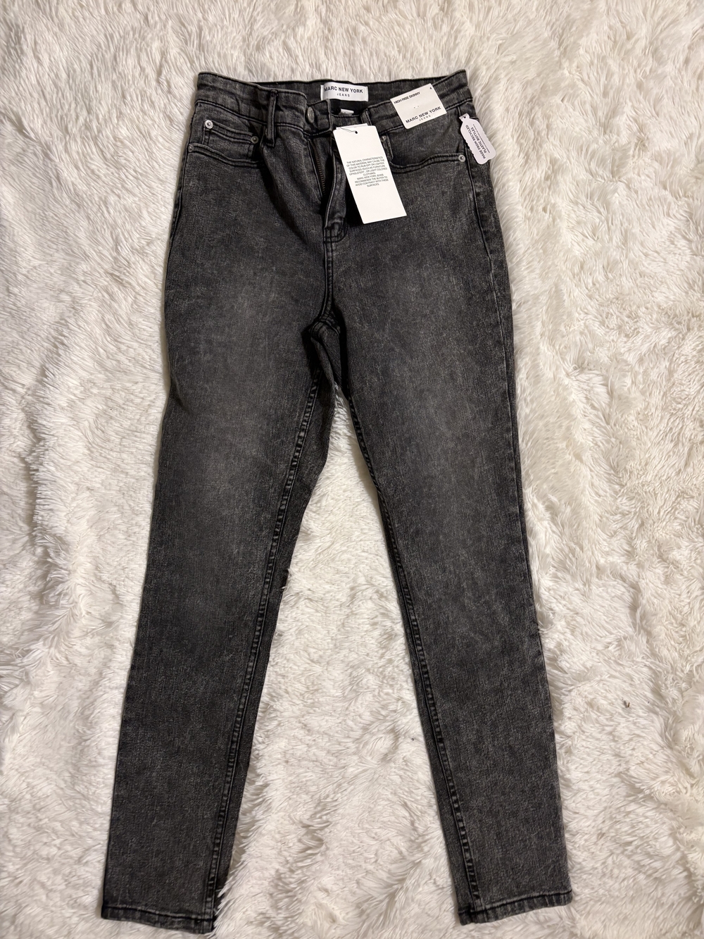 Marc New York Jeans High Rise Skinny Black Jeans NWT Size 4